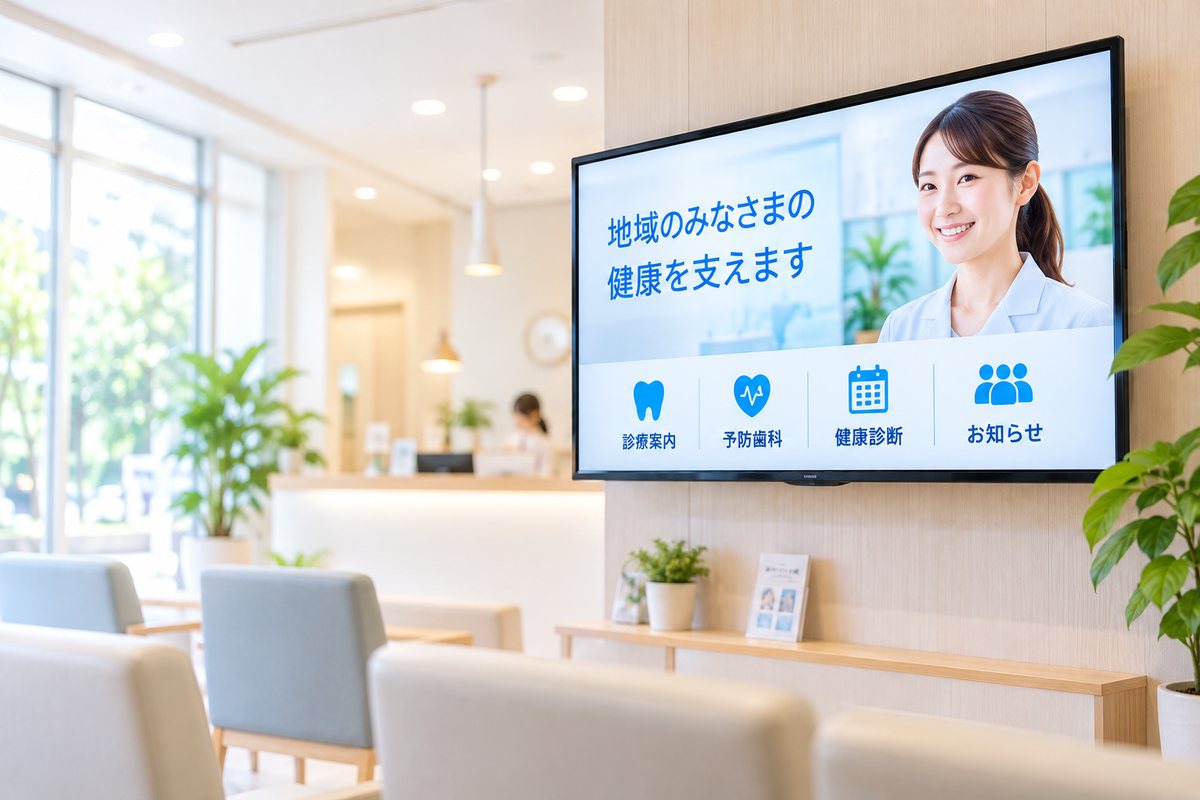 お手持ちのテレビ・モニターを活用(イメージ)
